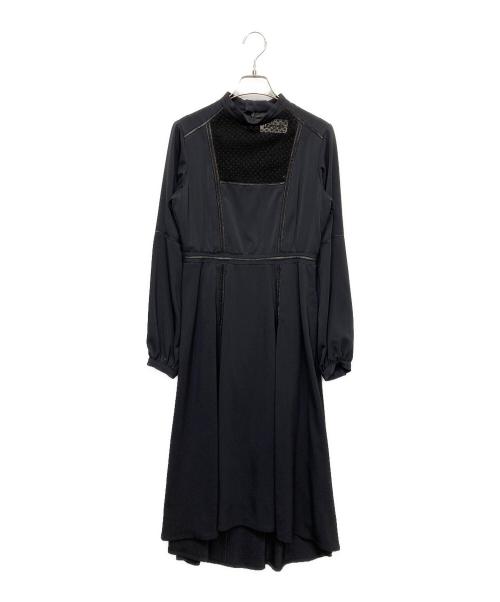 LOKITHO（ロキト）LOKITHO (ロキト) ブラウスワンピース ブラック サイズ:2の古着・服飾アイテム