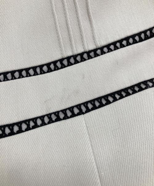 CELFORD（セルフォード）CELFORD (セルフォード) レース切り替えワンピース ベージュ サイズ:36の古着・服飾アイテム