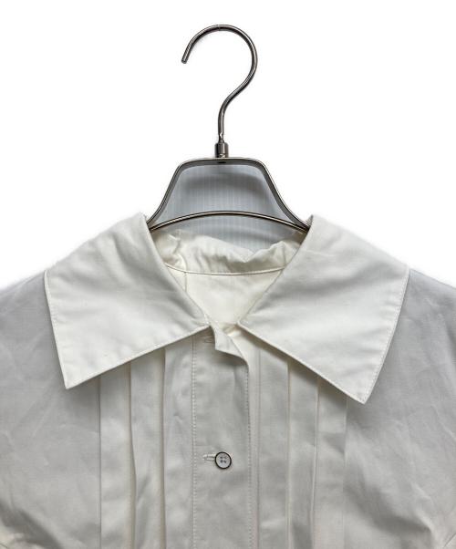 foufou（フーフー ザドレス）foufou (フーフー ザドレス) front tuck button one piece ホワイト サイズ:1の古着・服飾アイテム