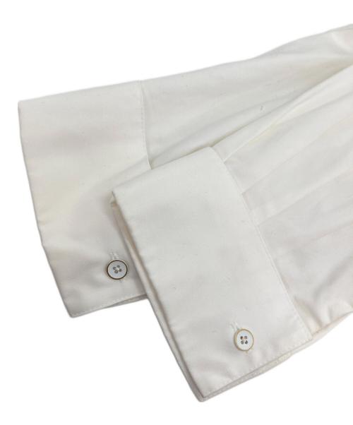 foufou（フーフー ザドレス）foufou (フーフー ザドレス) front tuck button one piece ホワイト サイズ:1の古着・服飾アイテム