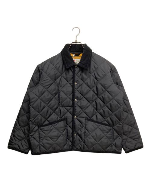 Traditional Weatherwear（トラディショナルウェザーウェア）Traditional Weatherwear (トラディショナルウェザーウェア) スタッズウェーバリーブルゾン ブラック サイズ:36の古着・服飾アイテム