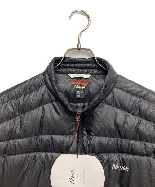 NANGA（ナンガ）NANGA (ナンガ) MINIMARHYTHM DOWN ZIP BLOUSON ブラック サイズ:M 未使用品の古着・服飾アイテム