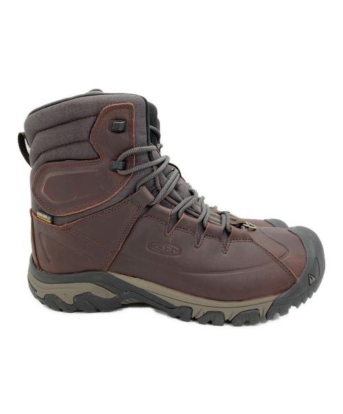KEEN（キーン）KEEN (キーン) レースアップブーツ ブラウン サイズ:27.5の古着・服飾アイテム