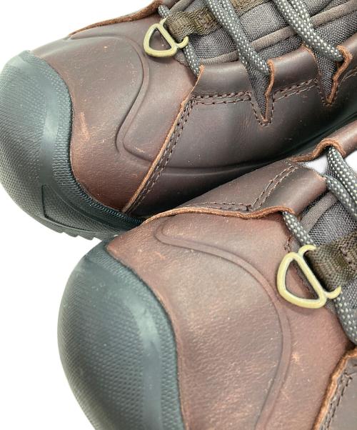 KEEN（キーン）KEEN (キーン) レースアップブーツ ブラウン サイズ:27.5の古着・服飾アイテム