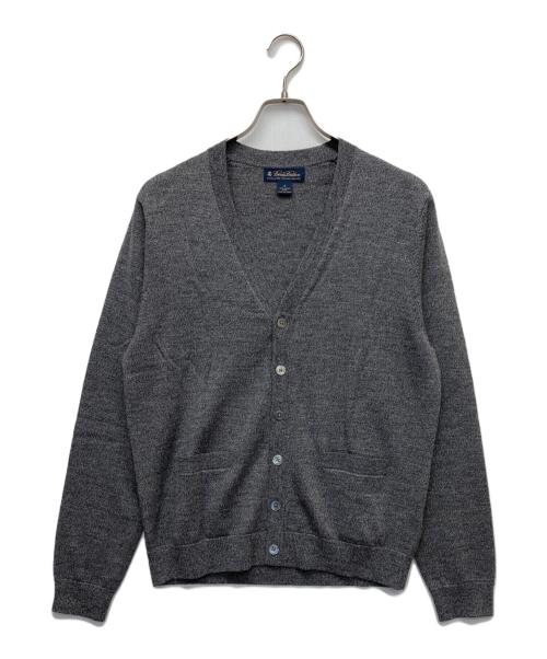 BROOKS BROTHERS（ブルックスブラザーズ）BROOKS BROTHERS (ブルックスブラザーズ) ニットカーディガン グレー サイズ:Sの古着・服飾アイテム