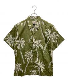 pataloha（パタロハ）の古着「ツリーアロハシャツ」｜グリーン