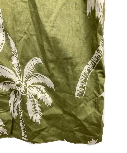 pataloha（パタロハ）pataloha (パタロハ) ツリーアロハシャツ グリーン サイズ:Mの古着・服飾アイテム