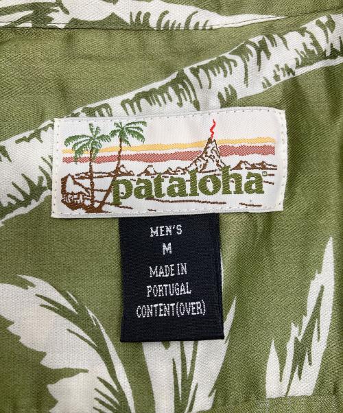 pataloha（パタロハ）pataloha (パタロハ) ツリーアロハシャツ グリーン サイズ:Mの古着・服飾アイテム