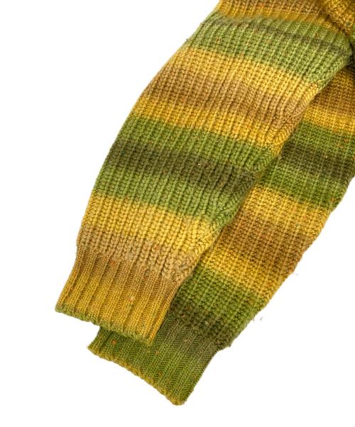 SUPREME（シュプリーム）Supreme (シュプリーム) Ombre Stipe Sweater イエロー サイズ:Lの古着・服飾アイテム