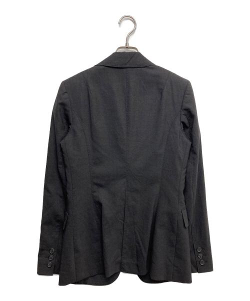 23区（ニジュウサンク）23区 (ニジュウサンク) 2Bテーラードジャケット ブラック サイズ:36の古着・服飾アイテム