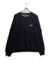 X-LARGE（エクストララージ）の古着「SLANTED OG CREWNECK KNIT TOP」｜ブラック