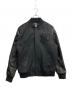 PRO STANDARD（プロスタンダード）の古着「NEW YORK YANKEES TRIPLE BLACK VARSITY JACKET」｜ブラック