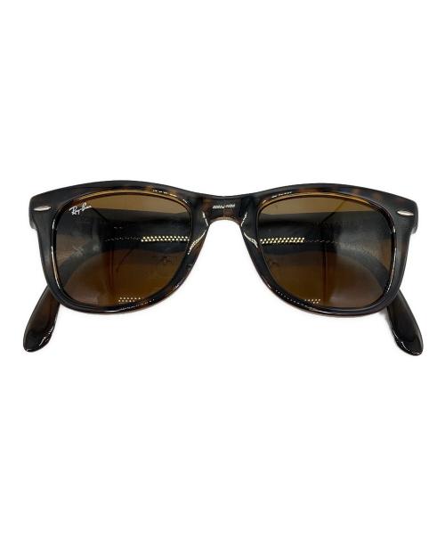 RAY-BAN（レイバン）RAY-BAN (レイバン) WAYFARER FOLDING CLASSIC ブラウン サイズ:50-22の古着・服飾アイテム