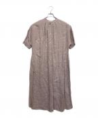 somewear clothingサムウェアクロージング）の古着「リネンワンピース」｜ピンク