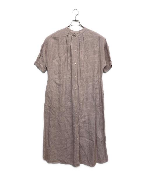somewear clothing（サムウェアクロージング）somewear clothing (サムウェアクロージング) リネンワンピース ピンク サイズ:FREEの古着・服飾アイテム