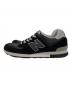 NEW BALANCE (ニューバランス) ローカットスニーカー ブラック サイズ:29：10000円