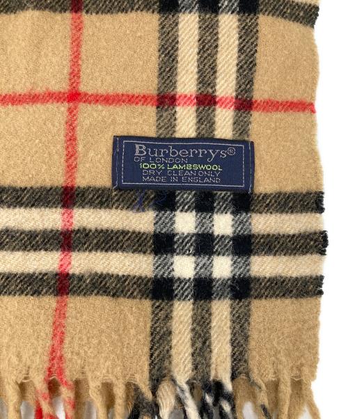 Burberry's（バーバリーズ）Burberry's (バーバリーズ) ノヴァチェックマフラー ブラウンの古着・服飾アイテム