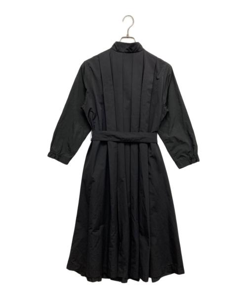 tricot COMME des GARCONS（トリココムデギャルソン）tricot COMME des GARCONS (トリココムデギャルソン) プリーツ スプリングコート ブラック サイズ:Mの古着・服飾アイテム