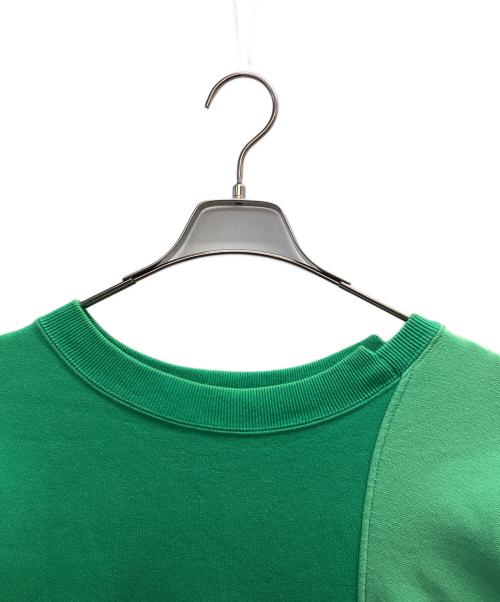 AMBUSH（アンブッシュ）AMBUSH (アンブッシュ) 切り替えデザインクルーネックスウェット グリーン サイズ:2の古着・服飾アイテム