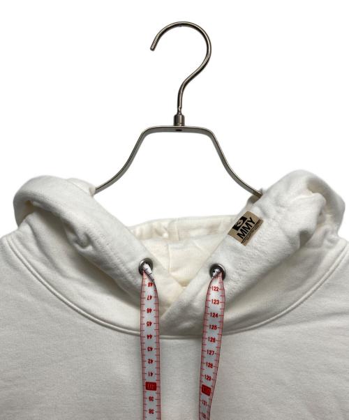MIHARA YASUHIRO（ミハラヤスヒロ）MIHARA YASUHIRO (ミハラヤスヒロ) embroideried hoodie ホワイト サイズ:48の古着・服飾アイテム