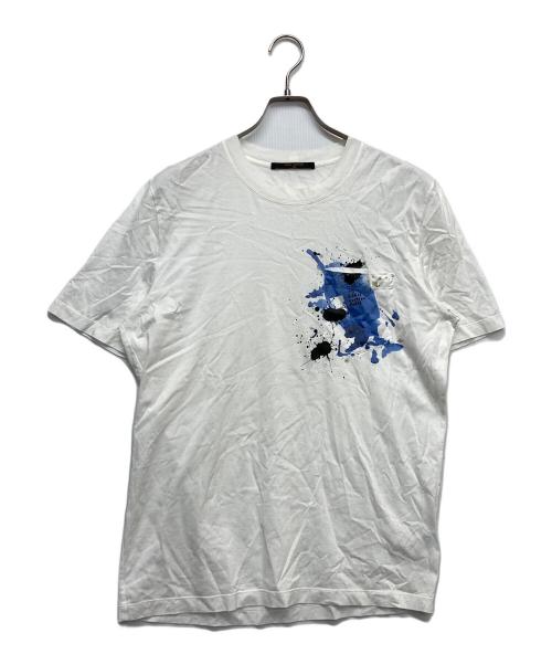 LOUIS VUITTON（ルイ ヴィトン）LOUIS VUITTON (ルイ ヴィトン) プリントTシャツ ホワイト サイズ:Lの古着・服飾アイテム