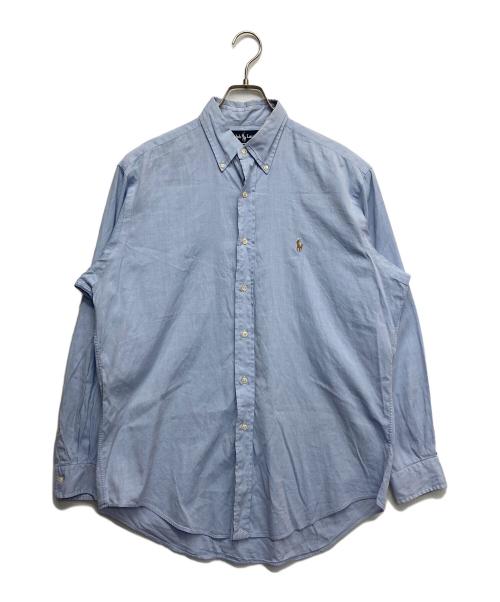 POLO RALPH LAUREN（ポロ・ラルフローレン）POLO RALPH LAUREN (ポロ・ラルフローレン) YARMOUSH シャツ ブルー サイズ:15 1/2の古着・服飾アイテム