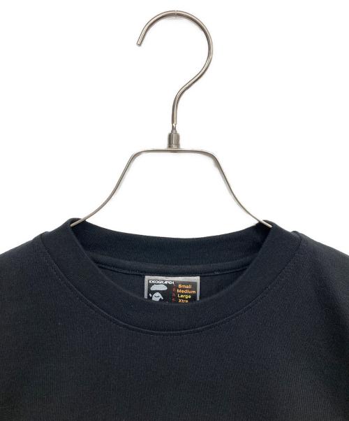 A BATHING APE（ア ベイシング エイプ）A BATHING APE (ア ベイシング エイプ) PUFFY VS BABY MILO プリントTシャツ ブラック サイズ:Lの古着・服飾アイテム