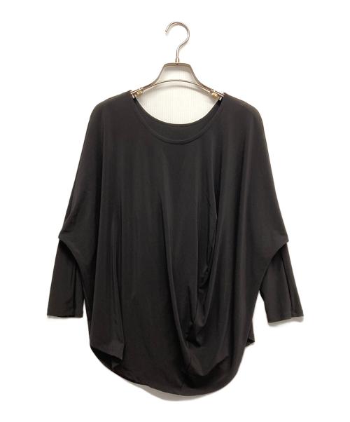 ISSEY MIYAKE（イッセイミヤケ）ISSEY MIYAKE (イッセイミヤケ) 長袖ブラウス ブラック サイズ:2の古着・服飾アイテム
