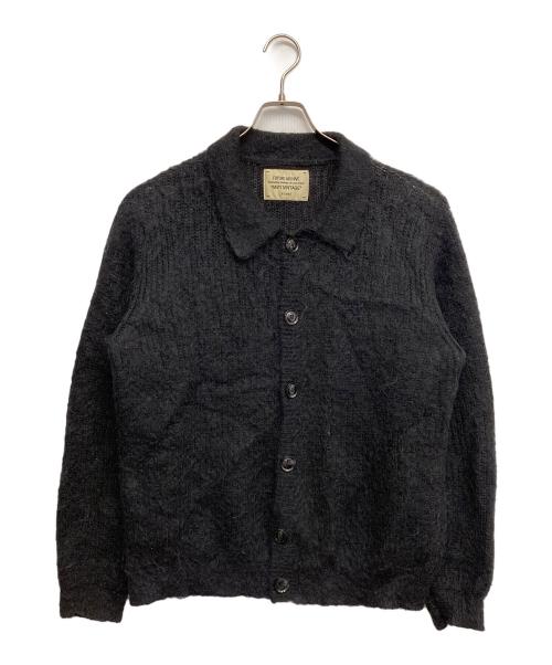 BEAMS（ビームス）BEAMS (ビームス) ニットポロカーディガン ブラック サイズ:Mの古着・服飾アイテム