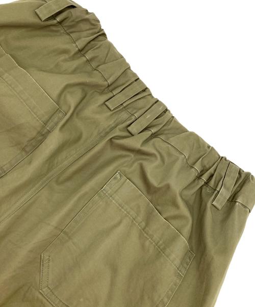 RYO TAKASHIMA（リョウタカシマ）RYO TAKASHIMA (リョウタカシマ) VENTILE COTTON 2TUCK WIDE PANTS グリーン サイズ:FREEの古着・服飾アイテム