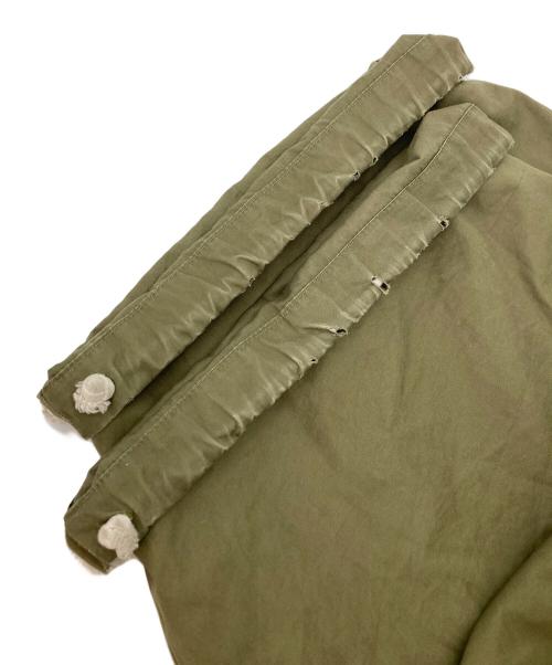 RYO TAKASHIMA（リョウタカシマ）RYO TAKASHIMA (リョウタカシマ) VENTILE COTTON 2TUCK WIDE PANTS グリーン サイズ:FREEの古着・服飾アイテム
