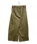 RYO TAKASHIMA (リョウタカシマ) VENTILE COTTON 2TUCK WIDE PANTS グリーン サイズ:FREE：8000円
