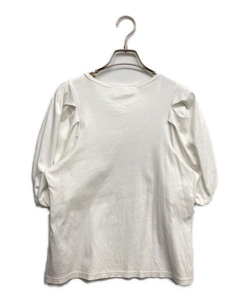 CELFORD（セルフォード）CELFORD (セルフォード) パフスリーブTシャツ ホワイト サイズ:one sizeの古着・服飾アイテム