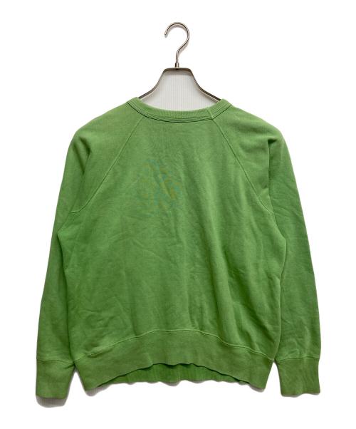 WAREHOUSE（ウエアハウス）WAREHOUSE (ウエアハウス) PEANUTSプリントスウェット グリーン サイズ:Mの古着・服飾アイテム