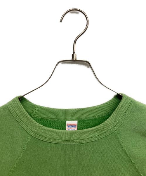 WAREHOUSE（ウエアハウス）WAREHOUSE (ウエアハウス) PEANUTSプリントスウェット グリーン サイズ:Mの古着・服飾アイテム