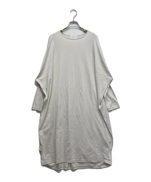 HUIS.（ハウス）HUIS. (ハウス) 長袖ワンピース ベージュ サイズ:Fの古着・服飾アイテム