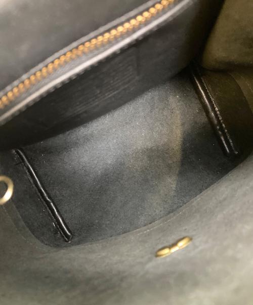 COACH（コーチ）COACH (コーチ) レザーリュック ブラックの古着・服飾アイテム