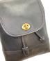 中古・古着 COACH (コーチ) レザーリュック ブラック：10000円