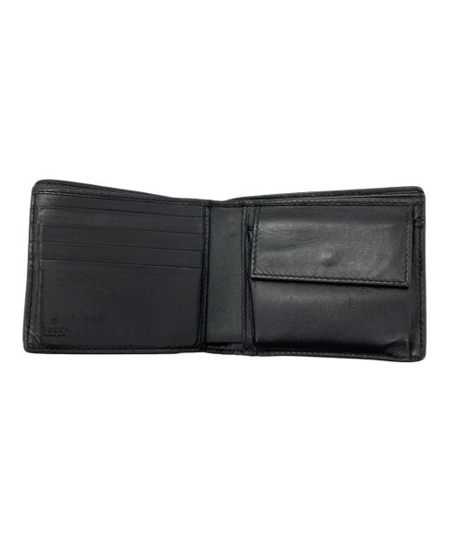 GUCCI（グッチ）GUCCI (グッチ) DORIAN2つ折り財布 ブラックの古着・服飾アイテム