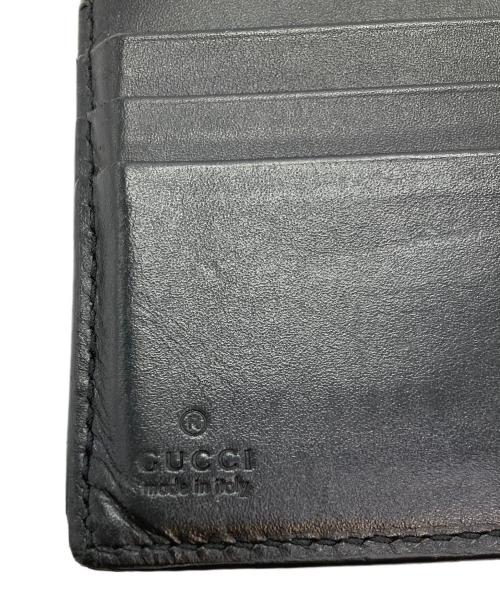 GUCCI（グッチ）GUCCI (グッチ) DORIAN2つ折り財布 ブラックの古着・服飾アイテム