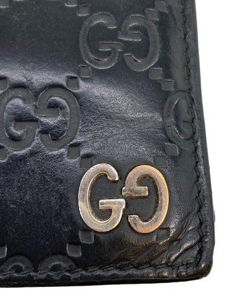 GUCCI（グッチ）GUCCI (グッチ) DORIAN2つ折り財布 ブラックの古着・服飾アイテム