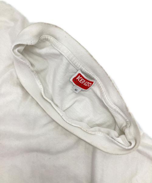 KENZO（ケンゾー）KENZO (ケンゾー) BOKE FLOWER CREST OVERSIZED T-SHIRT ホワイト サイズ:Mの古着・服飾アイテム