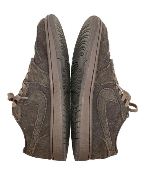 NIKE（ナイキ）NIKE (ナイキ) TRAVIS SCOTT (トラヴィススコット) エアジョーダン1 ロー OG SP ブラウン サイズ:27の古着・服飾アイテム