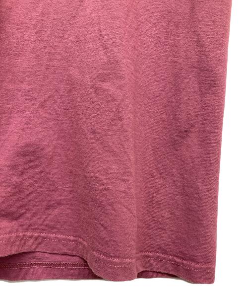 stussy（ステューシー）stussy (ステューシー) プリントTシャツ ピンク サイズ:Lの古着・服飾アイテム