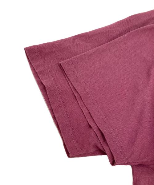 stussy（ステューシー）stussy (ステューシー) プリントTシャツ ピンク サイズ:Lの古着・服飾アイテム