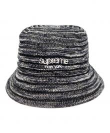SUPREME（シュプリーム）の古着「Open Knit Crusher」｜ブラック