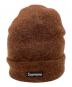 Supreme（シュプリーム）の古着「Mohair Beanie」｜ブラウン