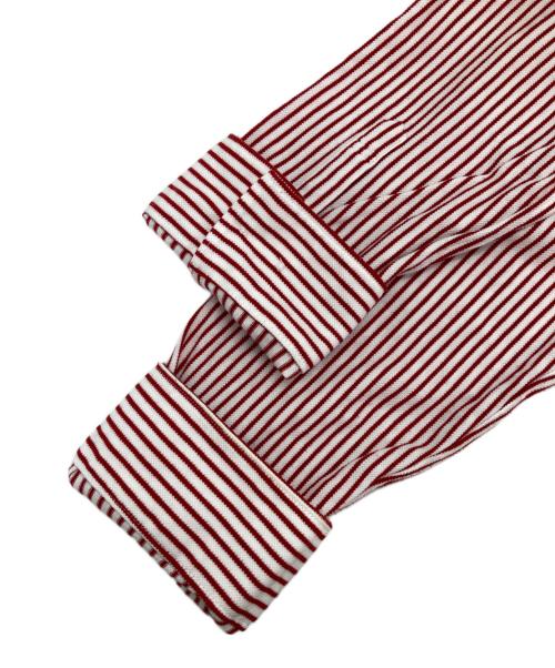 LACOSTE（ラコステ）LACOSTE (ラコステ) 長袖シャツ レッド サイズ:Lの古着・服飾アイテム