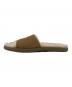 UGG (アグ) ムートンフラットサンダル ベージュ サイズ:24：4000円