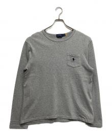 POLO RALPH LAUREN（ポロ・ラルフローレン）の古着「長袖カットソー」｜グレー